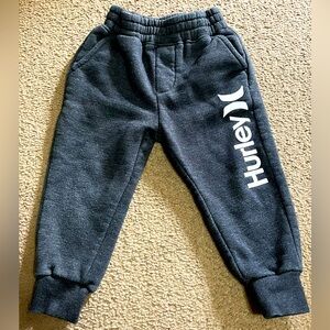 Little Boys Dark Grey Hurley Sweatpants